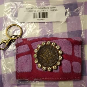 Keep It Gypsy Card Wallet Upcycled Authentic LV